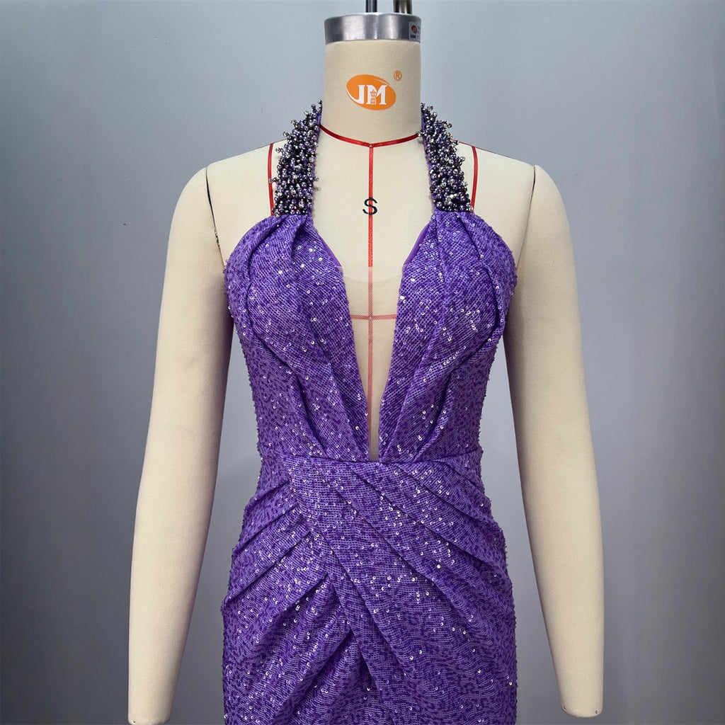 Women backless casual partywear