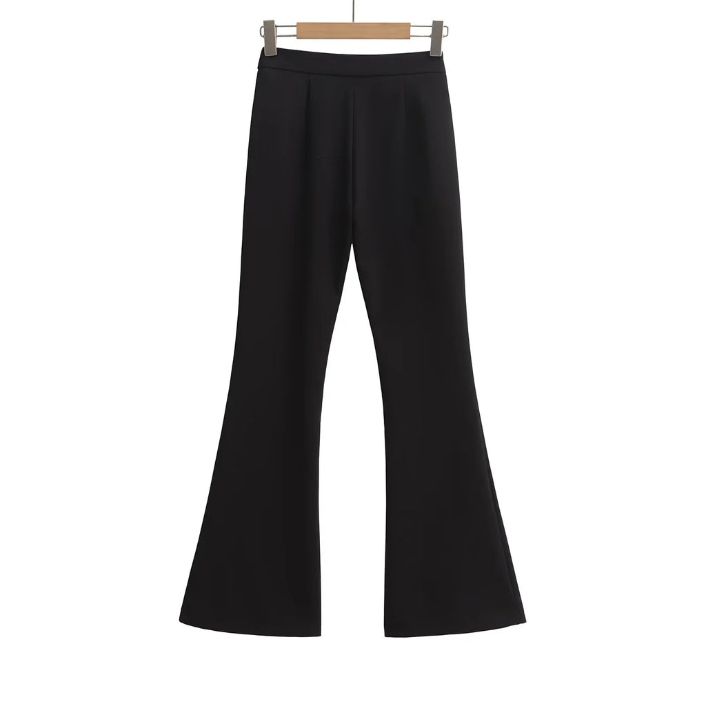 Black pants casual pants for women