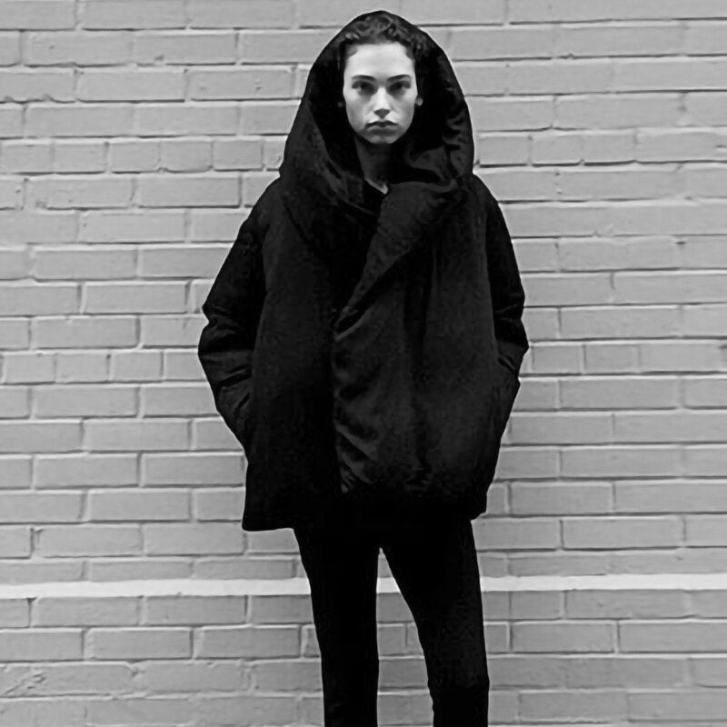 Autumn And Winter Small Crowd Hooded Down Jacket Women's New Trend Package Loose Coat