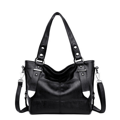Women Luxury Handbag Female Brand Designer Shoulder Bag Casual Shopping Tote PU Leather Handbags Double Arrow Soild Bag