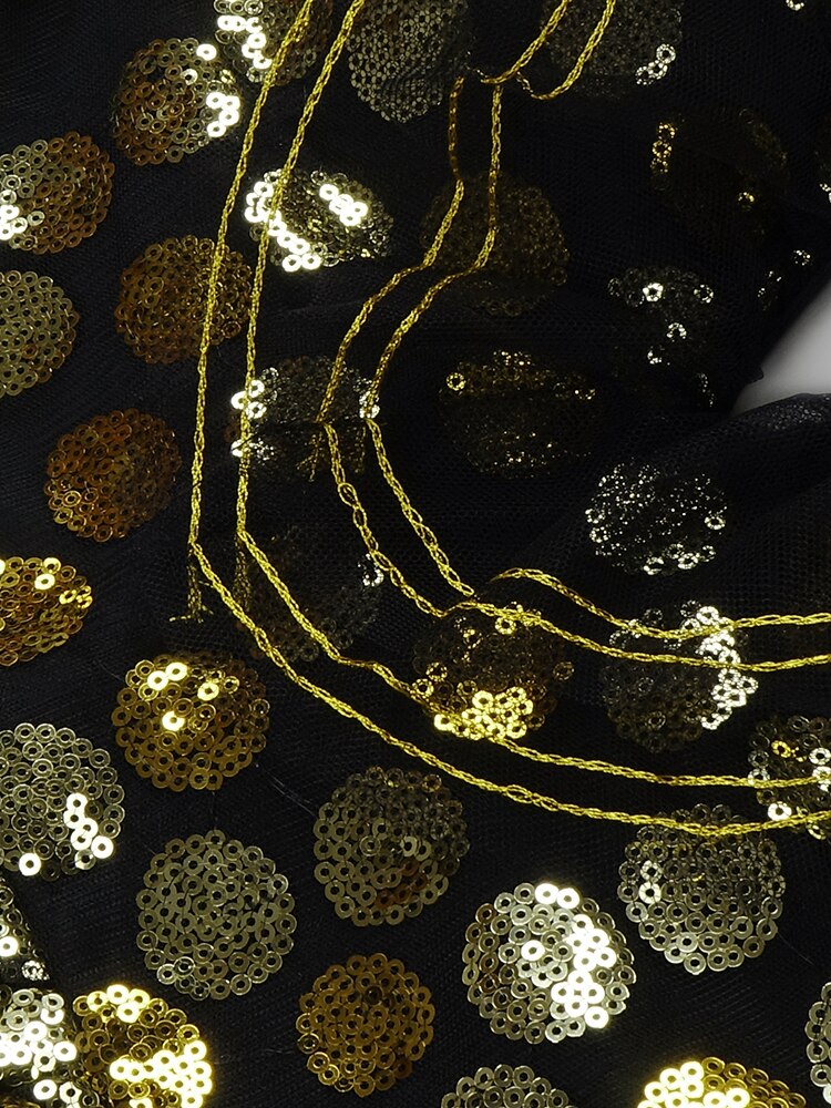 Backless Black Evening Dress Women V Neck Sleeveless Ruffles Sequins Dress Summer New Trendy