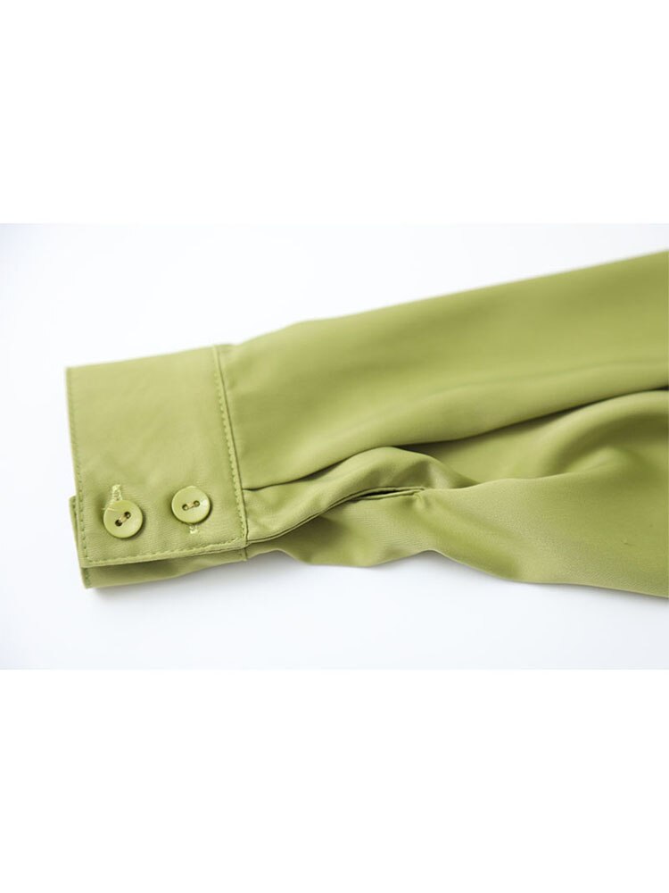 Women Shirts Fashion Long Sleeve Peter Pan Collar Office Ladies Shirt Female Korean Vintage Streetwear Casual Loose Blouses