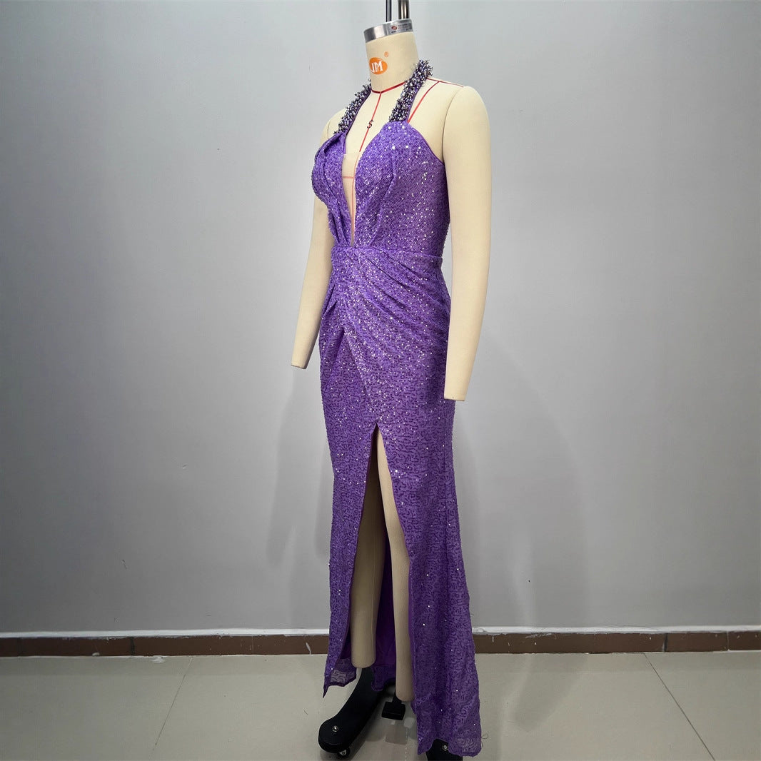 Women backless casual partywear