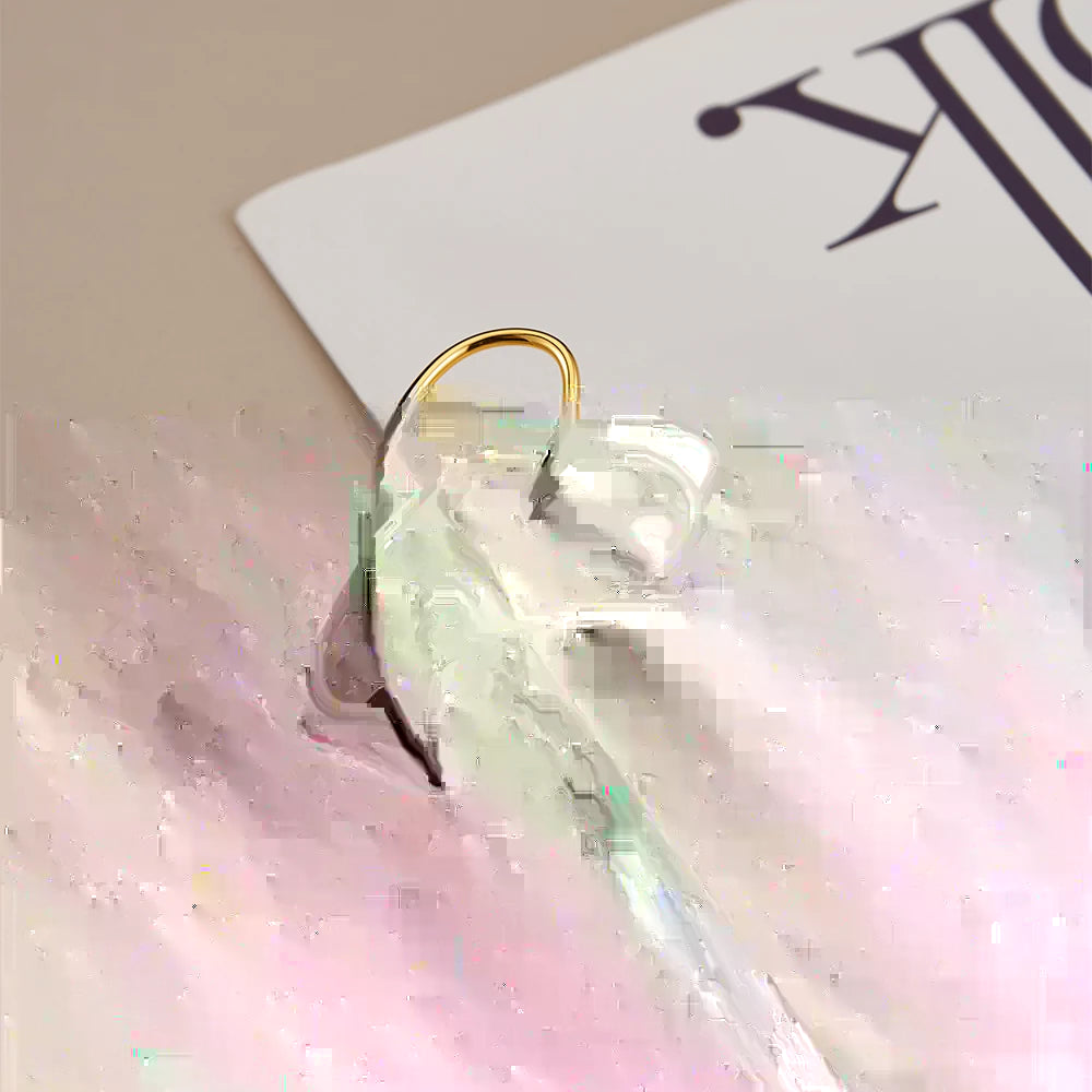 Cutout Heart Ear Clip For Women  Ear Cuff Fashion Jewelry Travel Party